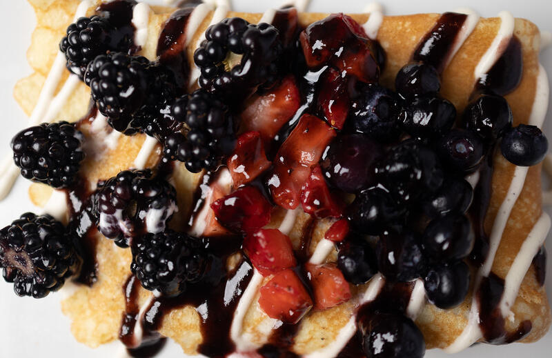 Berrylicious Mini Pancakes
