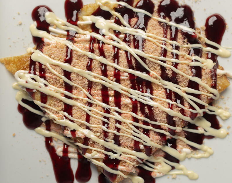 White Choc Raspberry Mini P