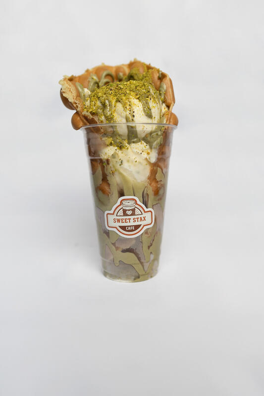 Pistachio Bubble Waffle