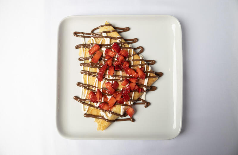Nutella Strawberry Crepe