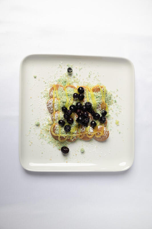 Blueberry Lemon Crepe