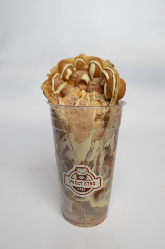 Birthday Cake Bubble Waffle