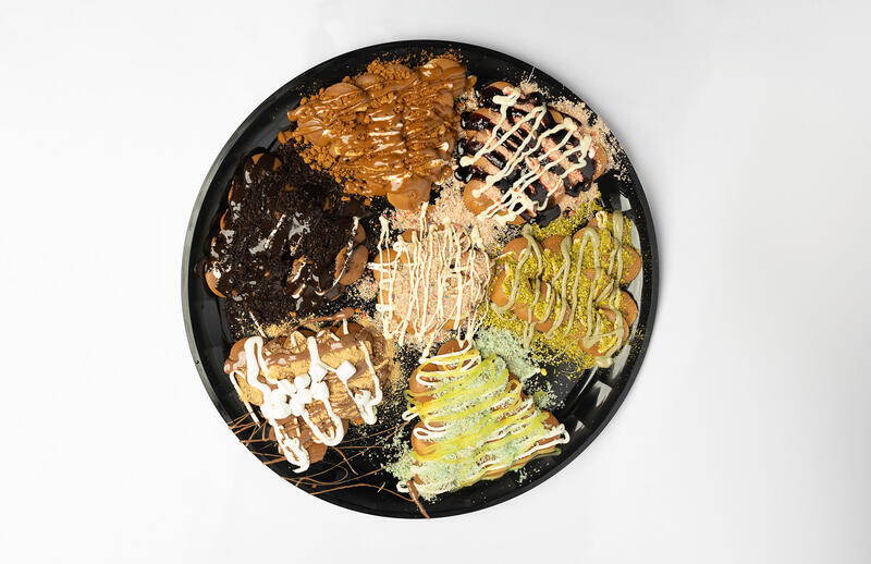 Large Tray Mini Pancakes